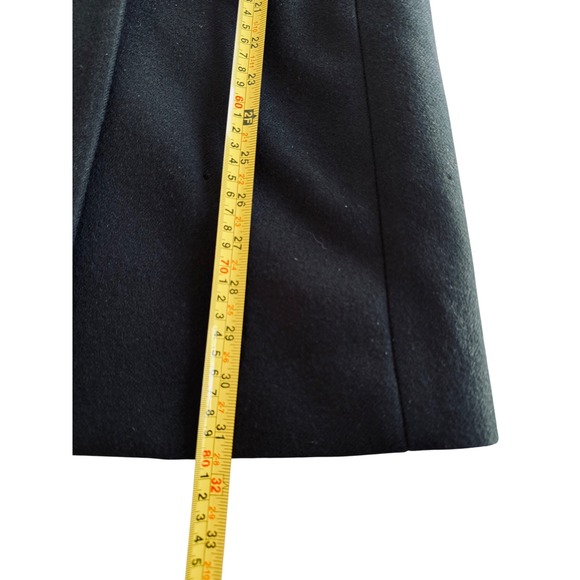 J CREW Women's Nello Gorilla Wool Midi Peacoat- Black - Picture 9 of 12